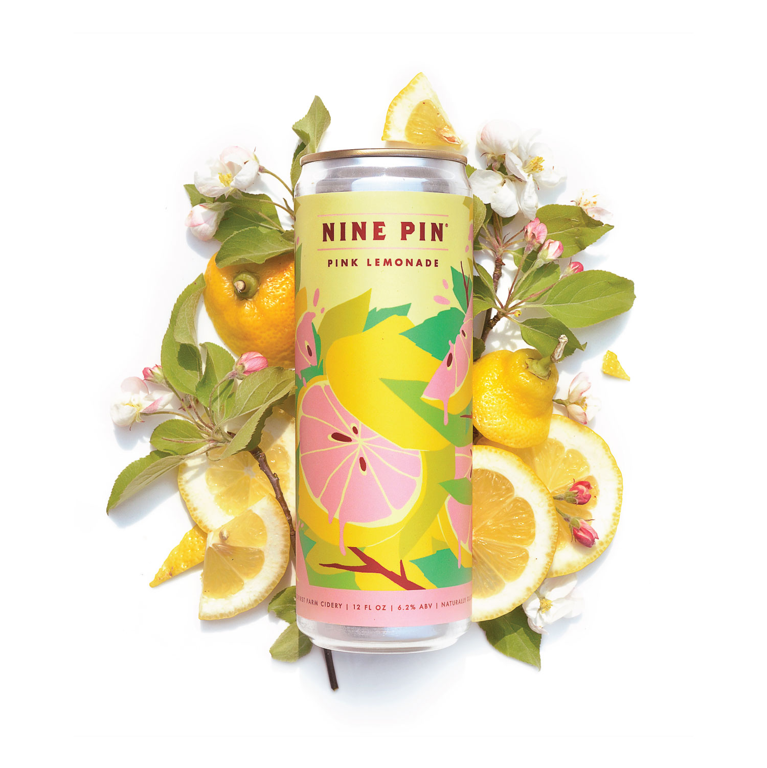 pink lemonade product shot