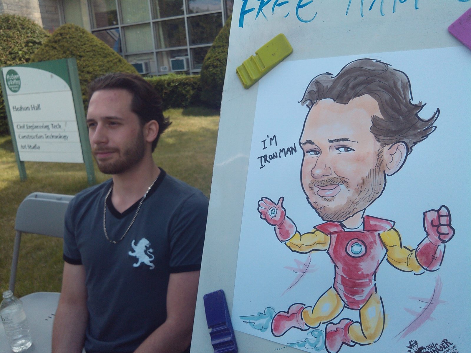 caricature from phil singer