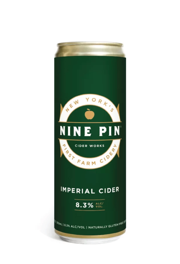 Nine Pin Imperial Cider Can