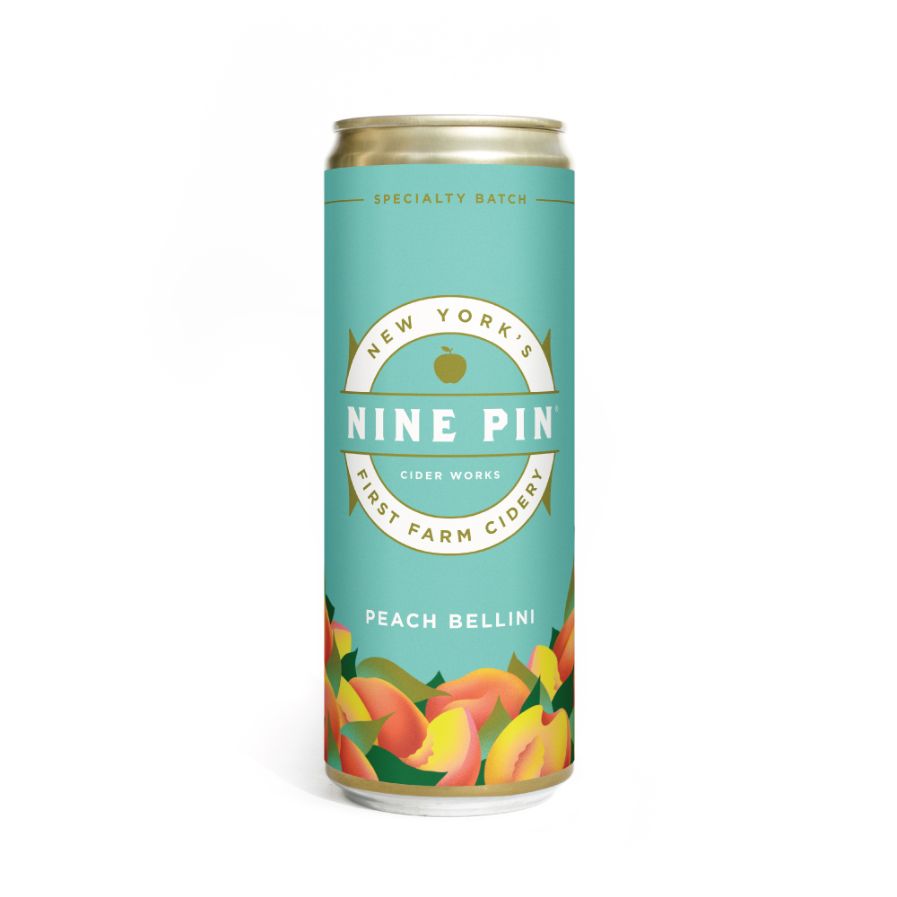 peach bellini can