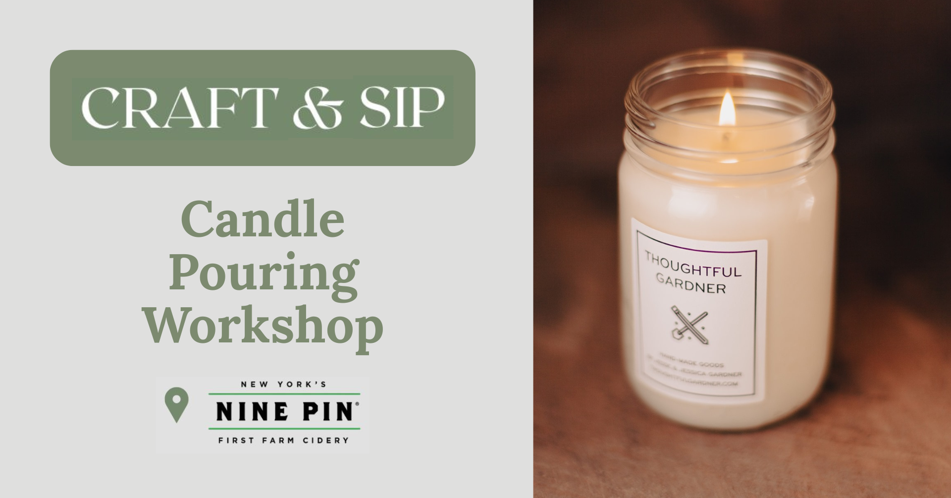 Candle Pouring Workshop