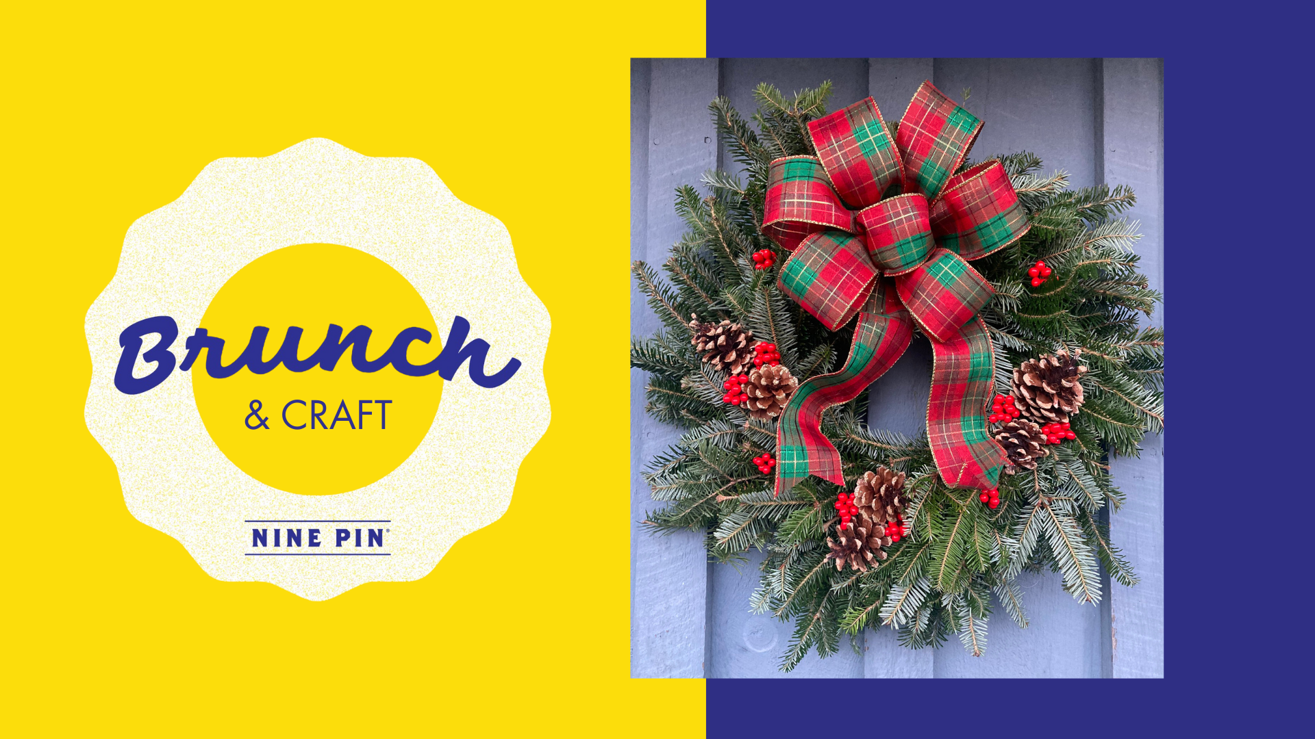 BRUNCH & CRAFT: WINTER WREATHS