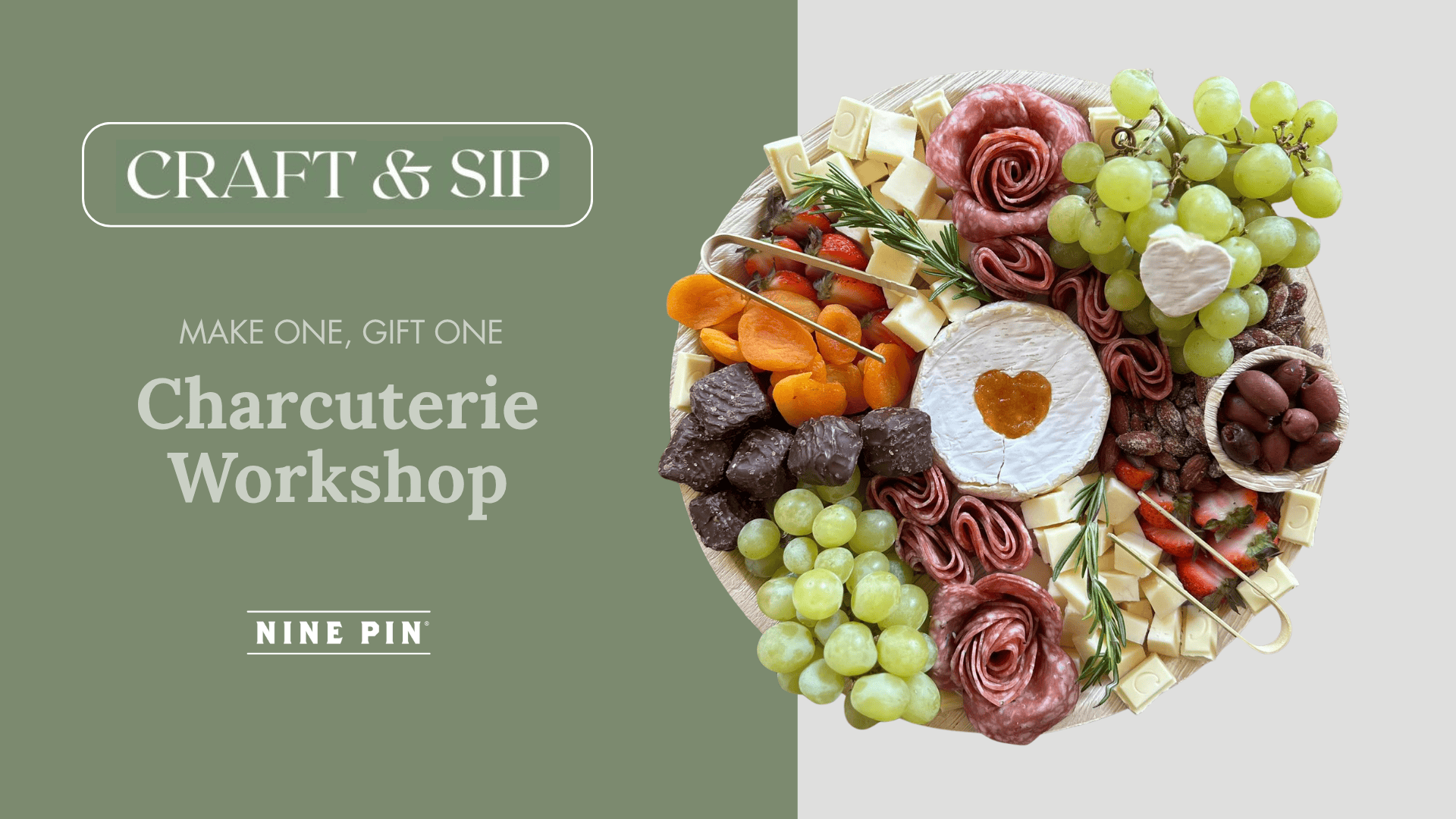 CRAFT & SIP: CHARCUTERIE WORKSHOP