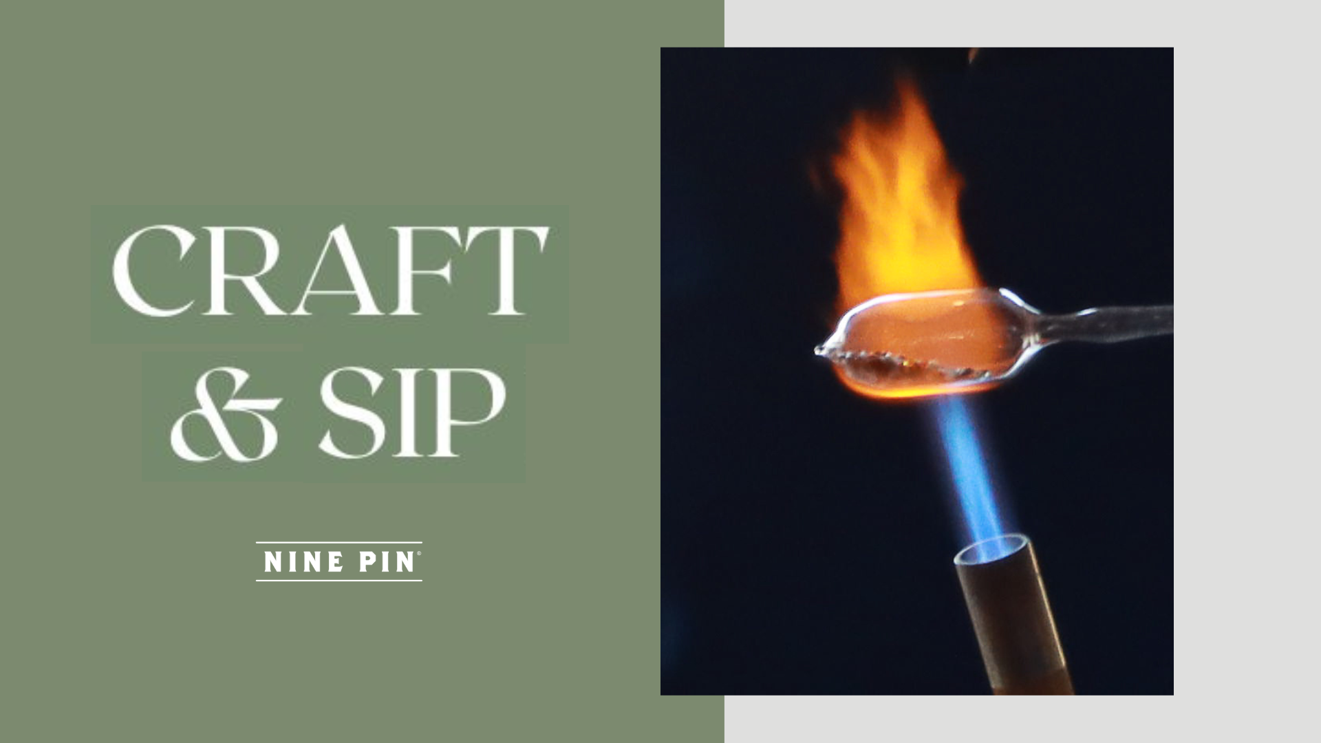CRAFT & SIP: GLASS BLOWN ORNAMENT WORKSHOP