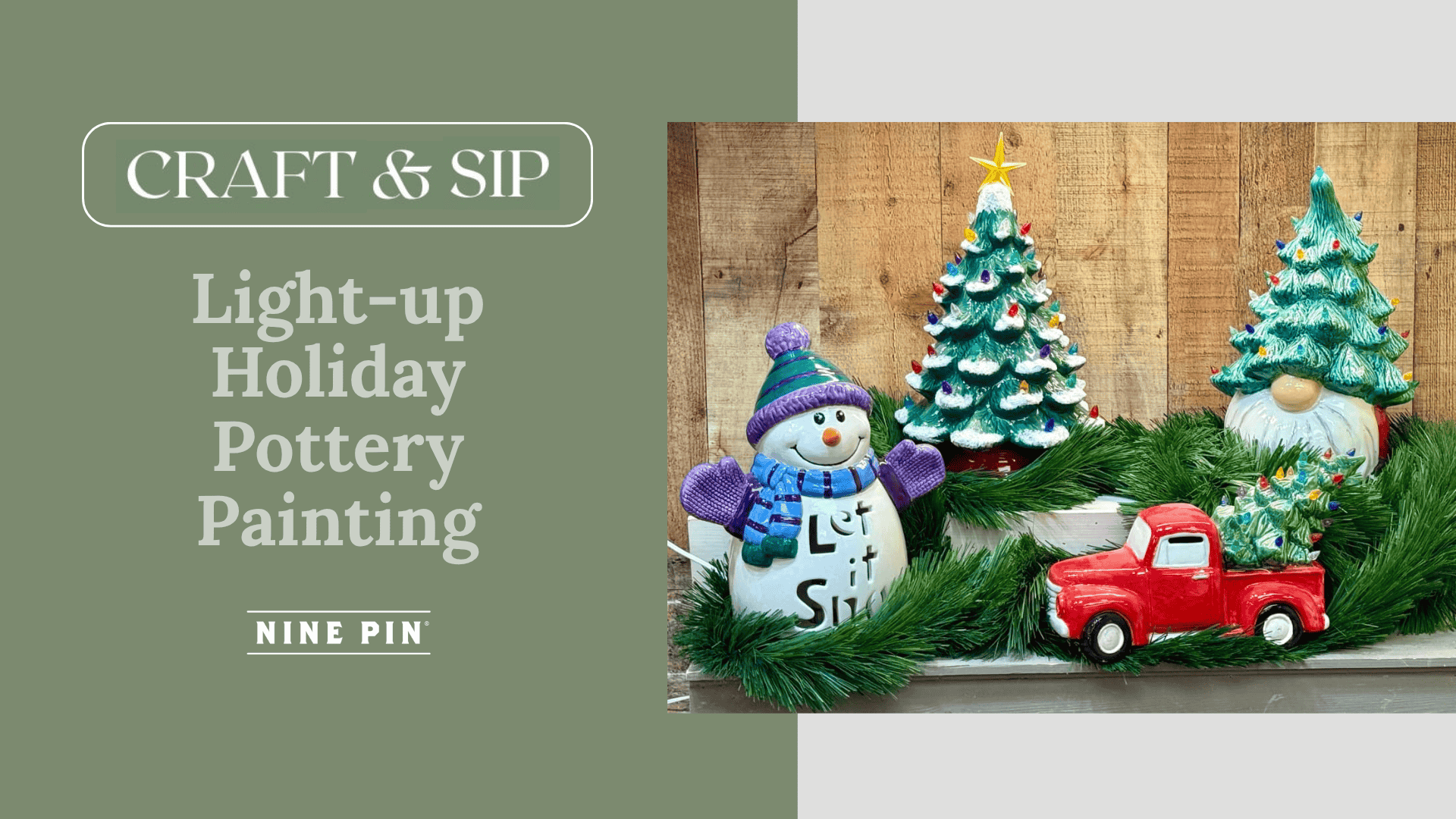 CRAFT NIGHT: HOLIDAY POTTERY