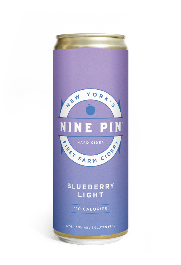 Nine Pin Blueberry Light Can