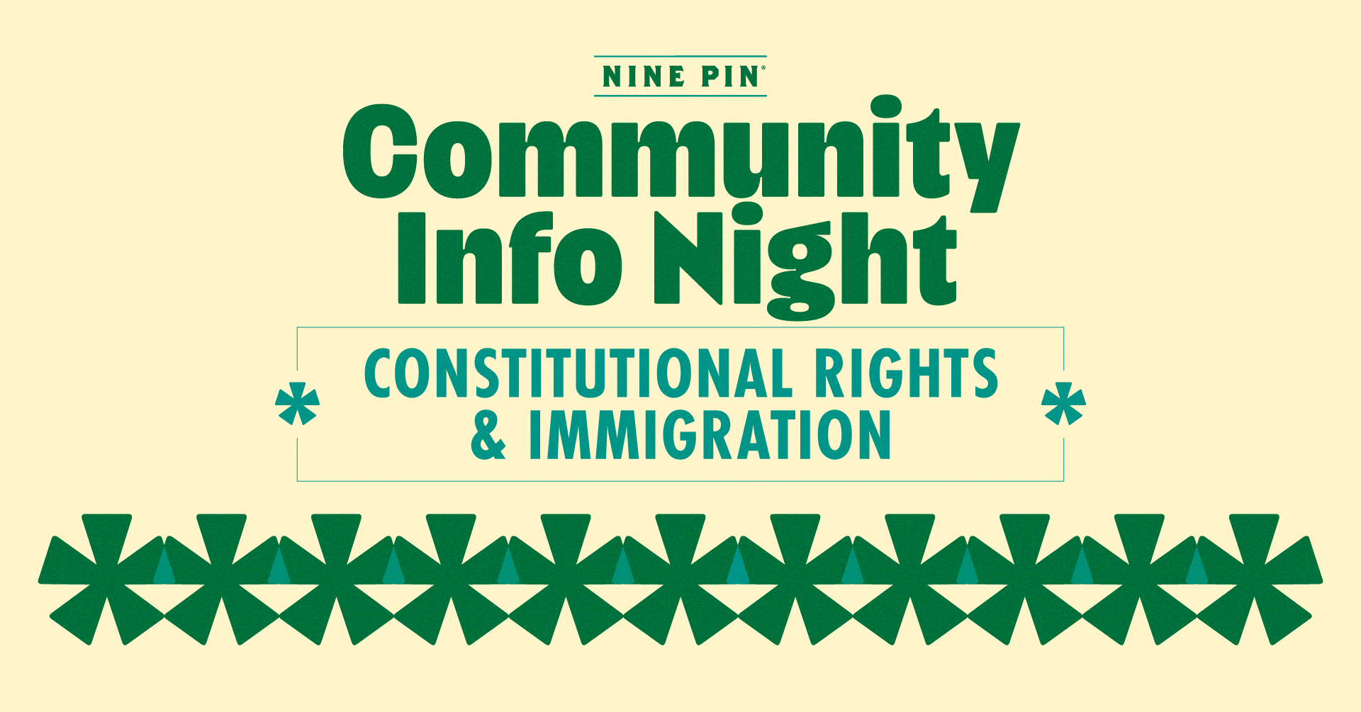 Info Night: Constitutional Rights & Immigration