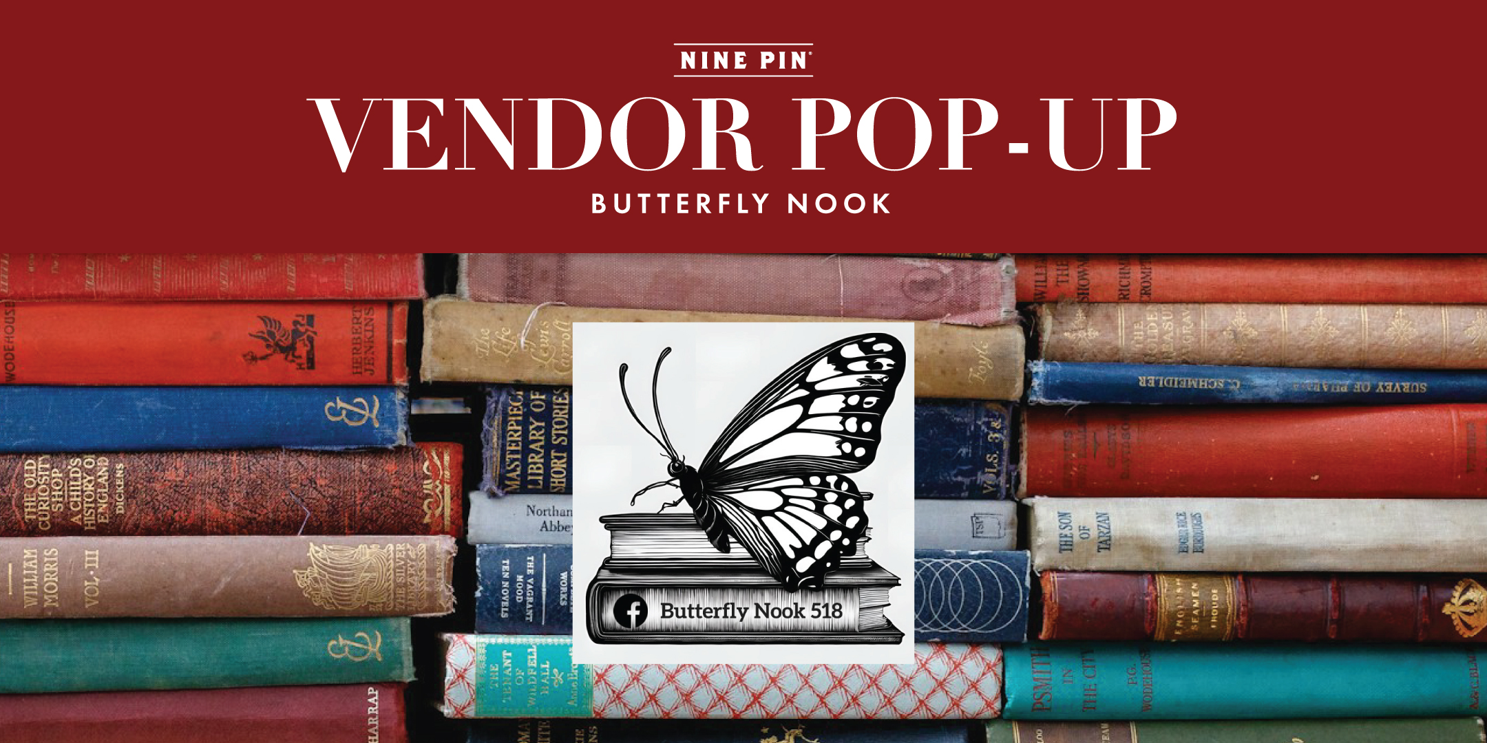 Butterfly Nook 518 Book Pop Up