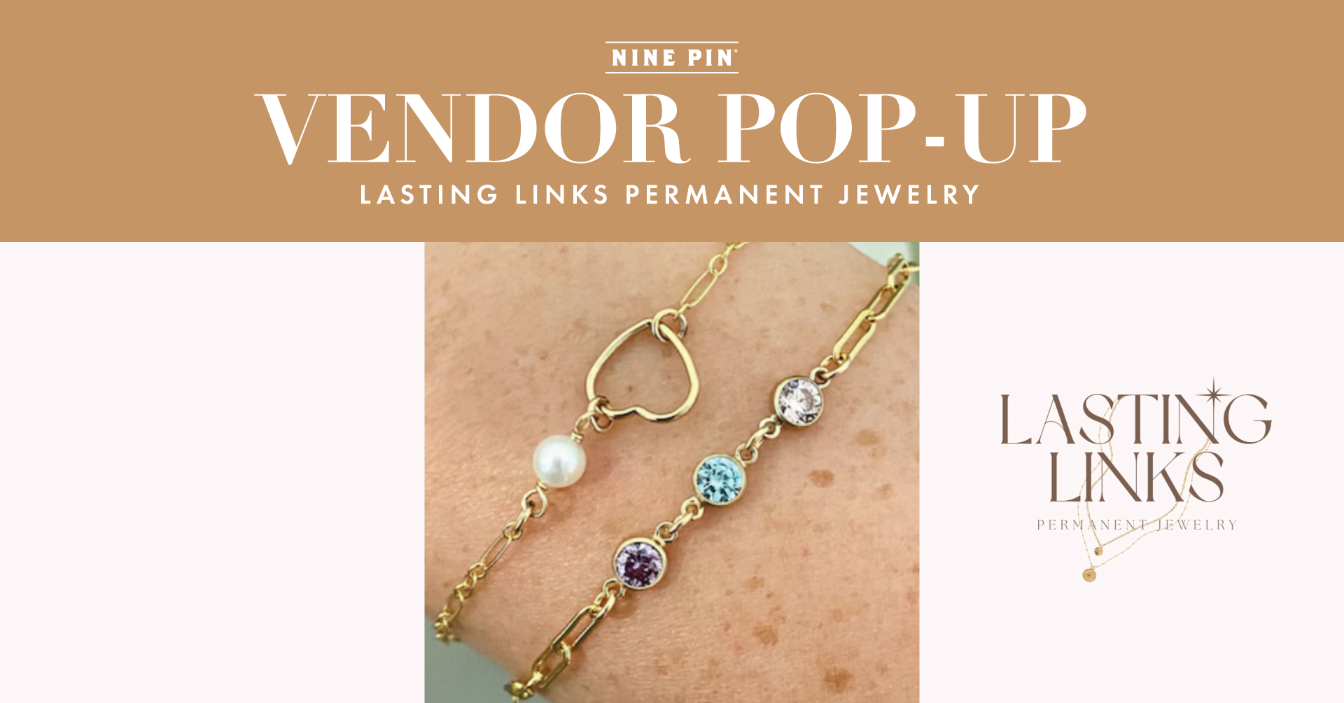 Lasting Links- Permanent Jewelry Pop Up